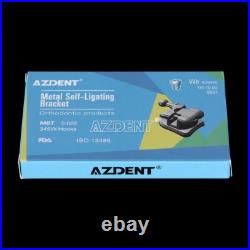 Dental Self Ligating Brackets Roth. 022 Hook 345 Mesh Base/Monoblock Orthodontic