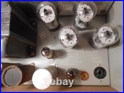 Dukane 1A775C tube mono amplifier pair puse-pull parallel in great working