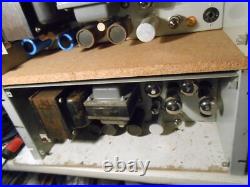 Dukane 1A775C tube mono amplifier pair puse-pull parallel in great working