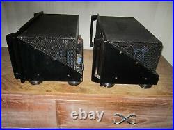 Dynaco AHT Model 6 Tube Mono Block Amps (Pair) May Not Be fully Functional Parts