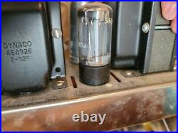 Dynaco Mark IV Tube Amplifier monoblock pair in matching box