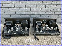 Dynaco Mark VI Vintage Monoblock Tube Amplifier Pair, 120W