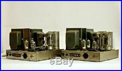 Dynaco Mk III Vintage Monoblock Tube Amplifiers Pair 6550 Tubes Tested