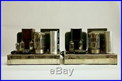 Dynaco Mk III Vintage Monoblock Tube Amplifiers Pair 6550 Tubes Tested