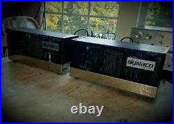 Dynaco Mk IV Monoblock Tube Amplifiers Professionally Restored Matched Pair