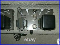 Eico Eh-22 Mono Block Power Amplifiers 6l6gc Tubes! Clean