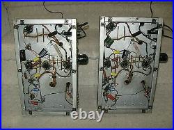 Eico Eh-22 Mono Block Power Amplifiers 6l6gc Tubes! Clean