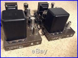 Eico Hf-22 Mono Block Tube Amplifier Nice Working Pair