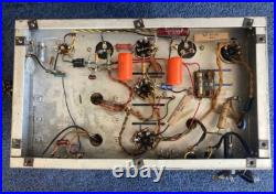 Eico Hf-35 El34 Pair Vacuum Tube Mono Block Amplifiers Shown Running, New Caps