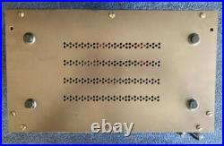 Eico Hf-35 El34 Pair Vacuum Tube Mono Block Amplifiers Shown Running, New Caps
