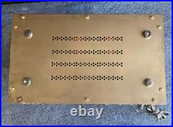 Eico Hf-35 El34 Pair Vacuum Tube Mono Block Amplifiers Shown Running, New Caps