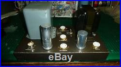 Eico Hf-50 Mono Block Tube Amplifiers Completely Modified And Rebuilt
