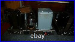 Eico Hf-50 Pair Tube Mono-block Amplifiers Rebuilt & Upgraded No Tubes