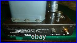 Eico Hf-50 Pair Tube Mono-block Amplifiers Rebuilt & Upgraded No Tubes