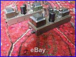 Eico hf-14 mono block tube amplifier amp el84 6bq5 vintage rebuilt restored