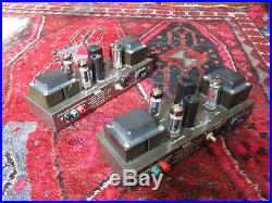 Eico hf-14 mono block tube amplifier amp el84 6bq5 vintage rebuilt restored