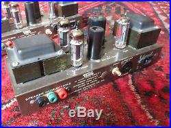 Eico hf-14 mono block tube amplifier amp el84 6bq5 vintage rebuilt restored