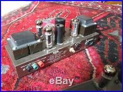 Eico hf-14 mono block tube amplifier amp el84 6bq5 vintage rebuilt restored