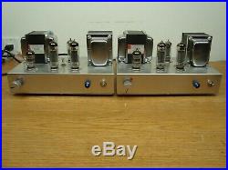 El84 6bq5 12ax7a Mono Block Tube Amplifier Pair