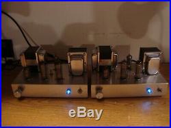 El84 6bq5 12ax7a Mono Block Tube Amplifier Pair