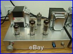 El84 6bq5 12ax7a Mono Block Tube Amplifier Pair