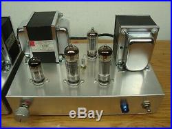 El84 6bq5 12ax7a Mono Block Tube Amplifier Pair