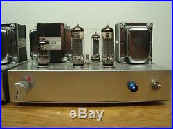 El84 6bq5 12ax7a Mono Block Tube Amplifier Pair