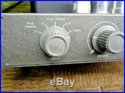 Estate Pair Vintage Heathkit A-9c Mono Block 6l6 Tube Amplifiers Nice! U Tube