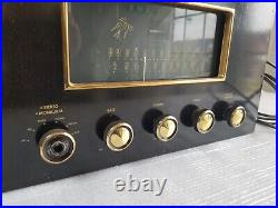 FISHER R-30-S R-30S CONSOLE TUBE AM/FM RECEIVER Stereo preamp / Mono output