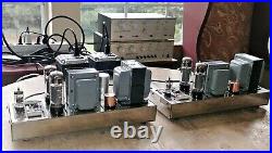 FULLY RESTORED PAIR DYNACO MK IV MONOBLOCK TUBE AMPLIFIERS DYNAKIT MarkIV