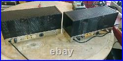 FULLY RESTORED PAIR DYNACO MK IV MONOBLOCK TUBE AMPLIFIERS DYNAKIT MarkIV