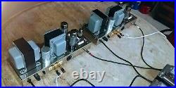 FULLY RESTORED PAIR DYNACO MK IV MONOBLOCK TUBE AMPLIFIERS DYNAKIT MarkIV