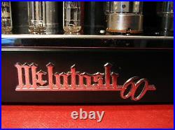 Fantastic Vintage Mcintosh Amp Model Mc60 Mono Block Tube Amplifier Works