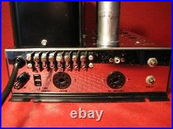 Fantastic Vintage Mcintosh Amp Model Mc60 Mono Block Tube Amplifier Works