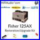 Fisher 125AX monoblock amp restoration recap repair service rebuild kit fix