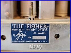 Fisher 80T tube tuner- Complete, but untested