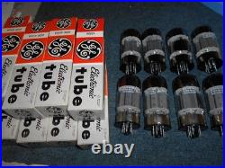 GE 6550A Vacuum Tubes Matched Octet Set of 8 Tested Audio Power Valve Japan JP