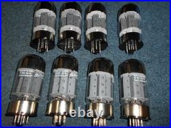 GE 6550A Vacuum Tubes Matched Octet Set of 8 Tested Audio Power Valve Japan JP