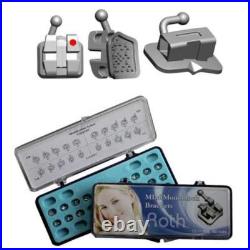 GooDent-Ortho T-M+ 0.022 MIM MonoBlock Low Profile Mini Roth Bracket