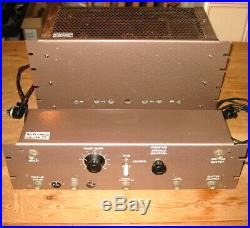 HI-END 1950s MSS TUBE PRE-AMP/50W MONO-BLOCK GRAM-IN HADDON TRANS VOX AC50 LATHE