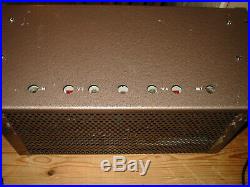 HI-END 1950s MSS TUBE PRE-AMP/50W MONO-BLOCK GRAM-IN HADDON TRANS VOX AC50 LATHE