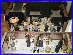 HI-END 1950s MSS TUBE PRE-AMP/50W MONO-BLOCK GRAM-IN HADDON TRANS VOX AC50 LATHE