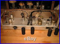 HI-END 1950s MSS TUBE PRE-AMP/50W MONO-BLOCK GRAM-IN HADDON TRANS VOX AC50 LATHE