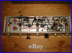 HI-END 1950s MSS TUBE PRE-AMP/50W MONO-BLOCK GRAM-IN HADDON TRANS VOX AC50 LATHE