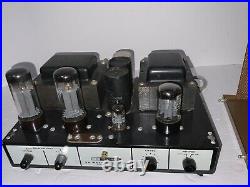 Heathkit AA-81 AA81 Tube Mono Block Amplifier Mullard EL34/6CA7 GZ34 Nice