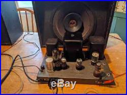 Heathkit Full Tube Stereo System 2 Monoblock W4AM 2 Tube Preamps 2 EV Speakers