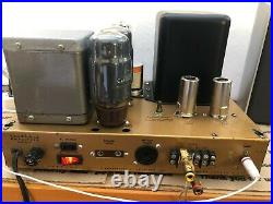 Heathkit Genalex KT66 W-5M Monoblock + WA-P2 Tube Pre-amp