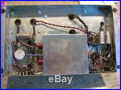 Heathkit W4 AM monoblock Williamson tube amp reconditioned and playing