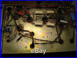 Heathkit W4 AM monoblock Williamson tube amp reconditioned and playing