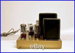 Heathkit W4-B Vintage Monoblock Tube Power Amplifiers Re-capped, working